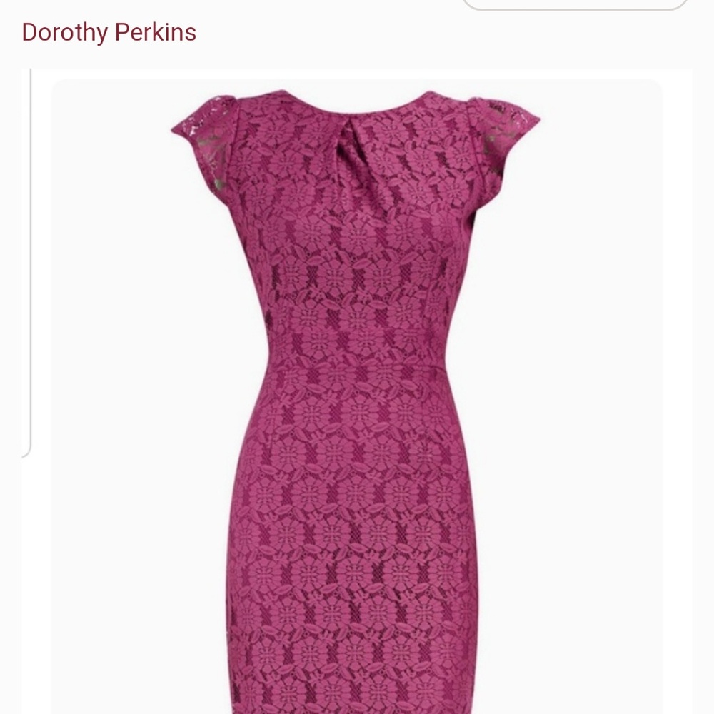 Dorthy Perkins lace pencil dress